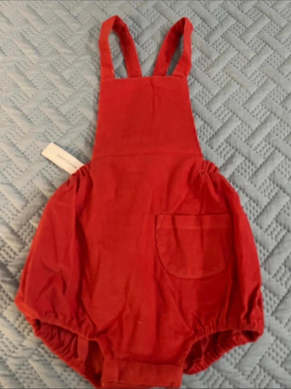 Soor Ploom  Oona Corduroy Suspender Baby Romper